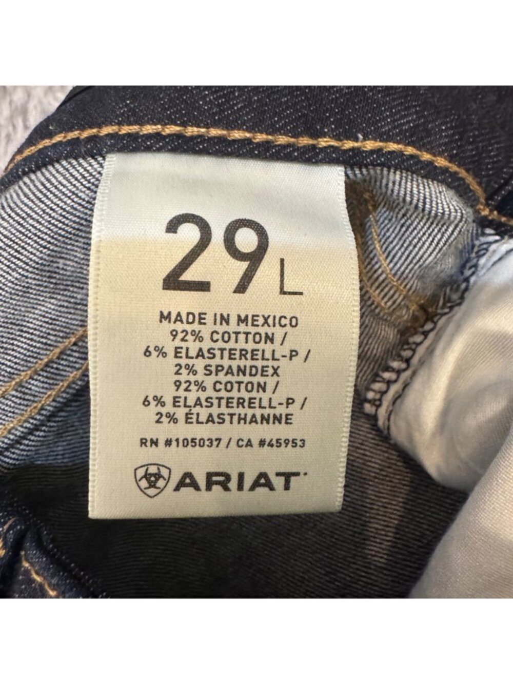 Ariat Women's Jeans 29LHigh-Rise Flare Italian Denim Dark Wash Premium Fit NWT - Picture 4 of 12